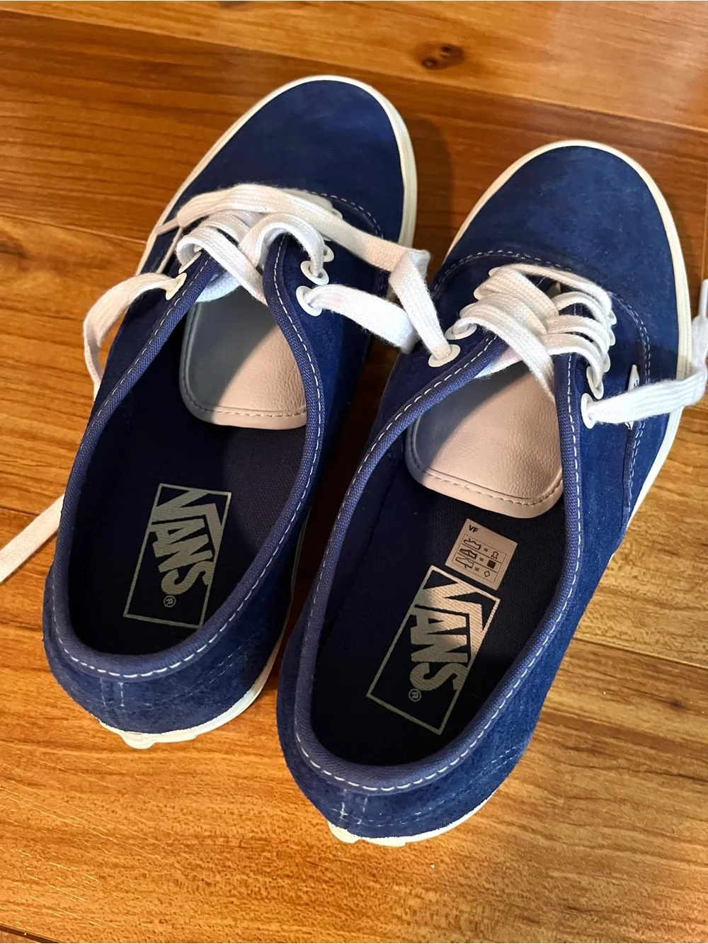 Vans Authentic Blue Suede 9